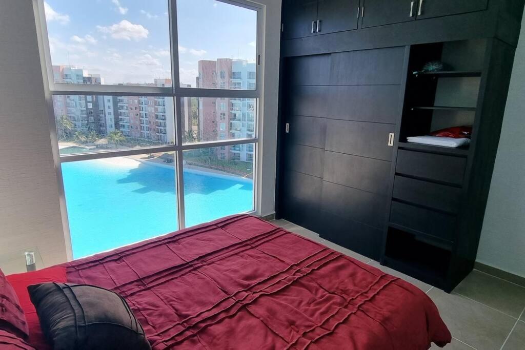 Departamento Con Laguna Artificial カンクン エクステリア 写真